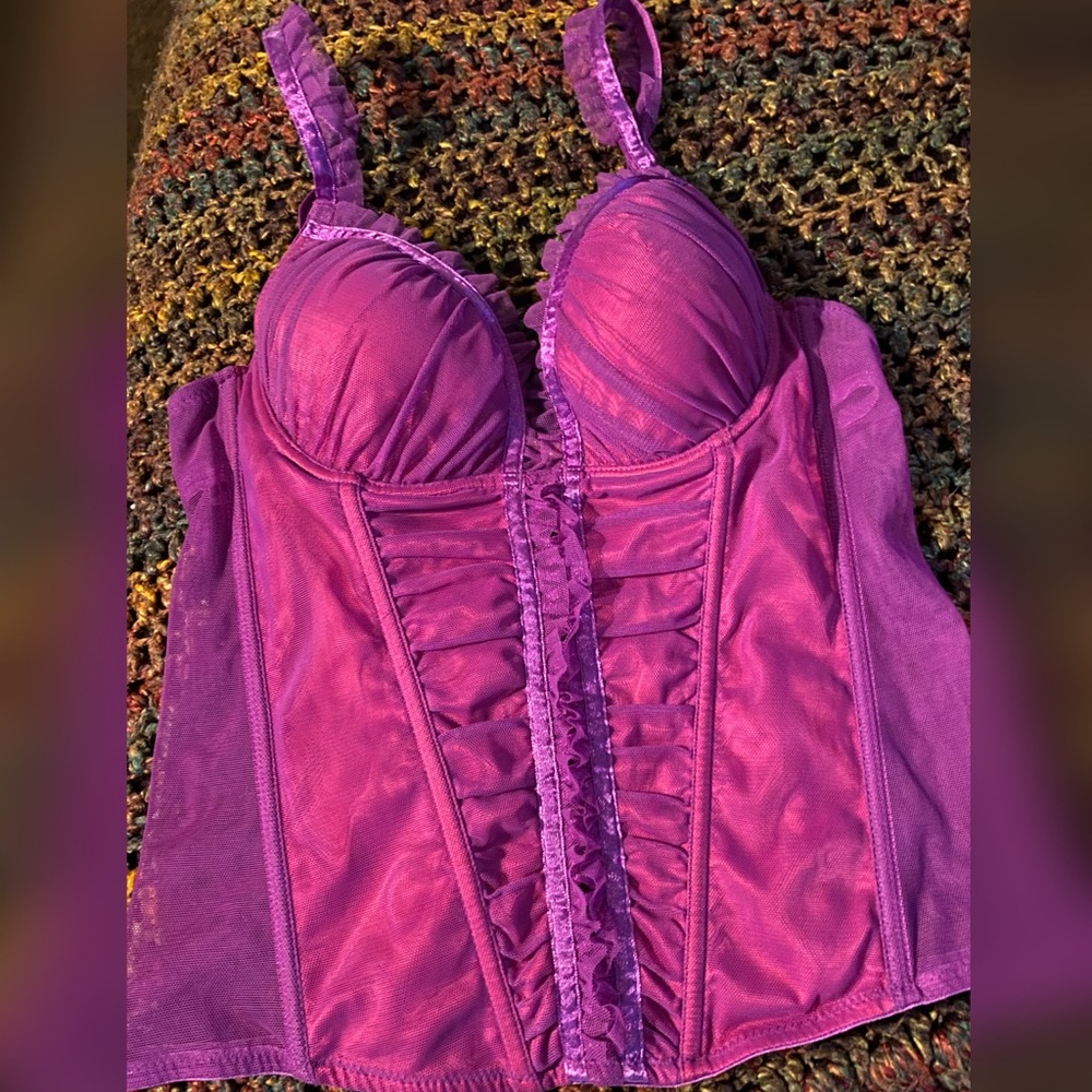 Victoria’s Secret Sexy Little Things Bustier Corset Top Vintage